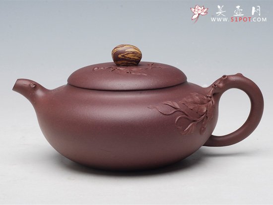 紫砂壶图片：雨花葫芦 - 美壶网