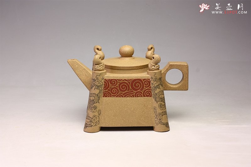 紫砂壶图片：八面玲珑 - 美壶网