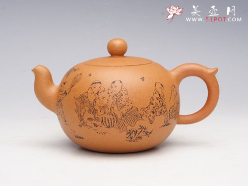 紫砂壶图片：一粒珠 - 美壶网