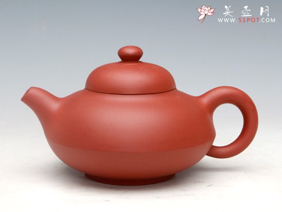 紫砂壶图片：合欢（清水泥） 400ML - 美壶网
