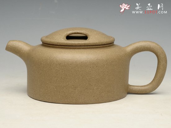 紫砂壶图片：牛盖莲子 泥料：段泥 350cc - 美壶网