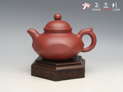 紫砂壶图片：水波掇球 - 美壶网