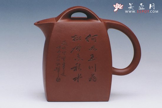 紫砂壶图片：寒山钟声阳子泥 - 美壶网