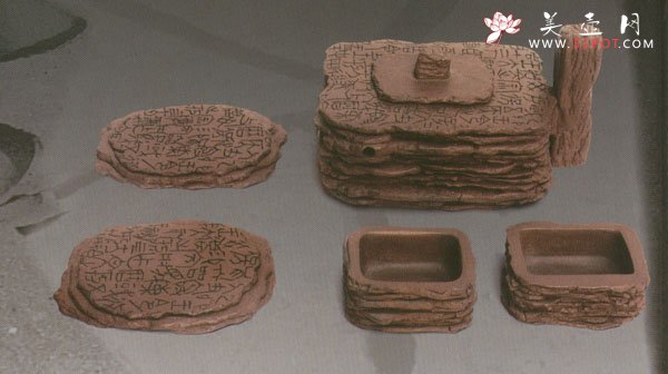 紫砂壶图片：层层叠叠 - 美壶网