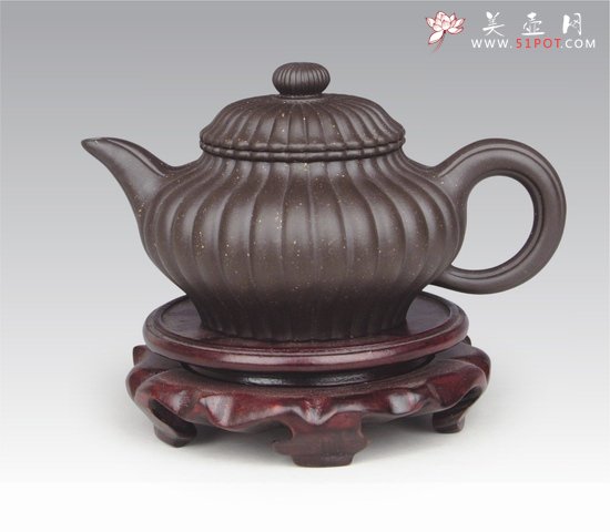 紫砂壶图片：高虚扁 - 美壶网