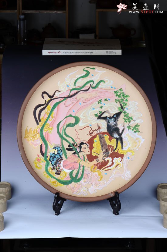 紫砂壶图片：挂盘 - 美壶网