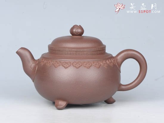紫砂壶图片：云肩如意 - 美壶网