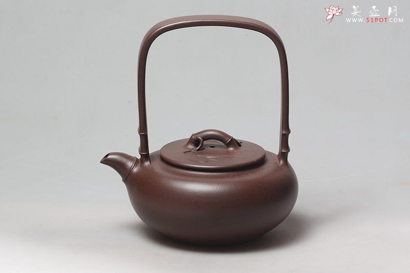 紫砂壶图片：君子提梁 - 美壶网