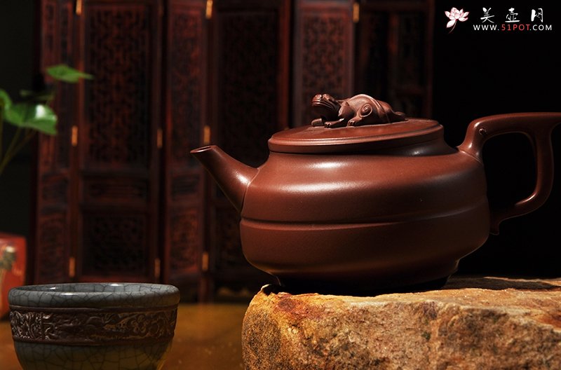 紫砂壶图片：单线玲珑 - 美壶网