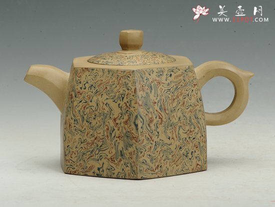 紫砂壶图片：高六方井栏 - 美壶网