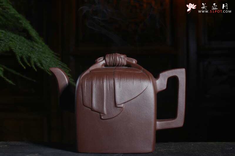紫砂壶图片：包袱壶 - 美壶网