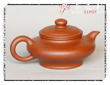 紫砂壶图片：虚扁 - 美壶网