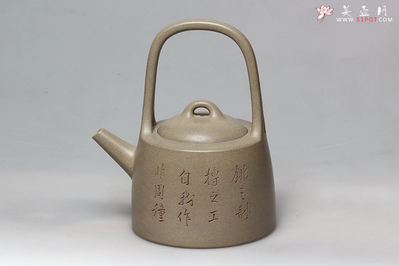 紫砂壶图片：曼生提梁 - 美壶网