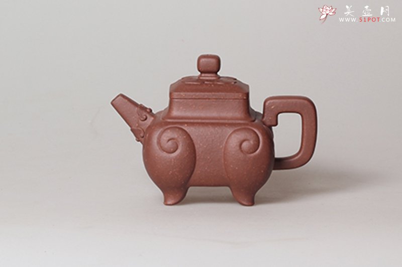 紫砂壶图片：金沙宝鼎 - 美壶网