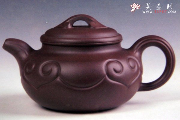 紫砂壶图片：如意仿古 - 美壶网
