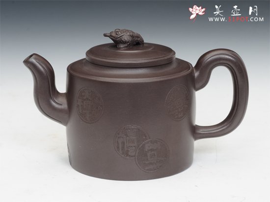 紫砂壶图片：招财进宝 - 美壶网