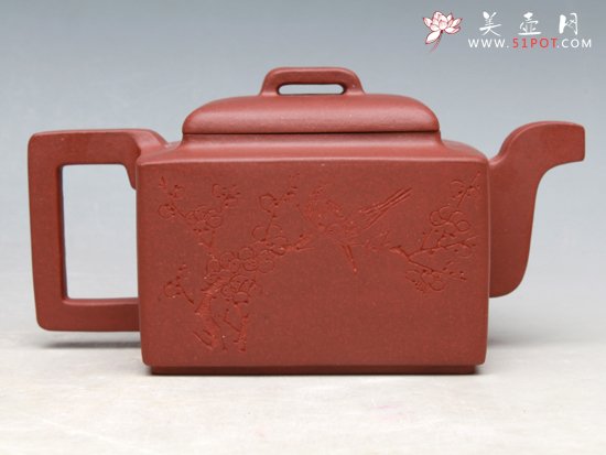 紫砂壶图片：亚明四方 - 美壶网