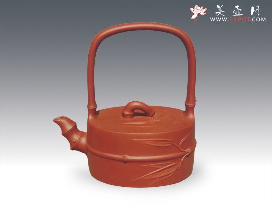 紫砂壶图片：竹报平安 - 美壶网