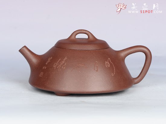 紫砂壶图片：曼生石瓢 - 美壶网