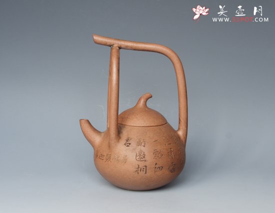 紫砂壶图片：曼生提梁2 - 美壶网