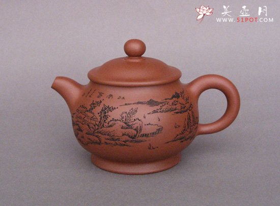 紫砂壶图片：潘壶 - 美壶网