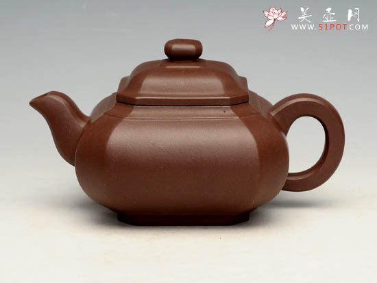 紫砂壶图片：四方侧角 - 美壶网