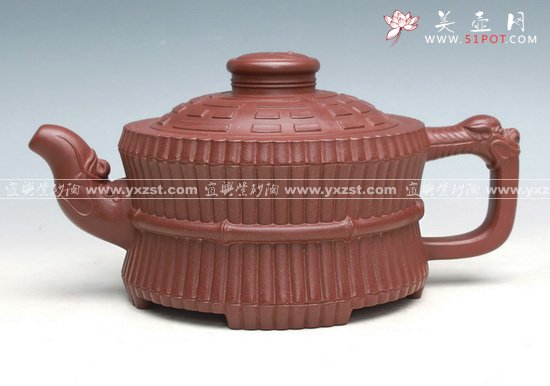 紫砂壶图片：龙头一捆竹 - 美壶网