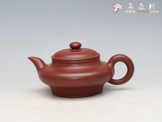 紫砂壶图片：虚扁 - 美壶网