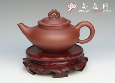 紫砂壶图片：大爱心壶 - 美壶网