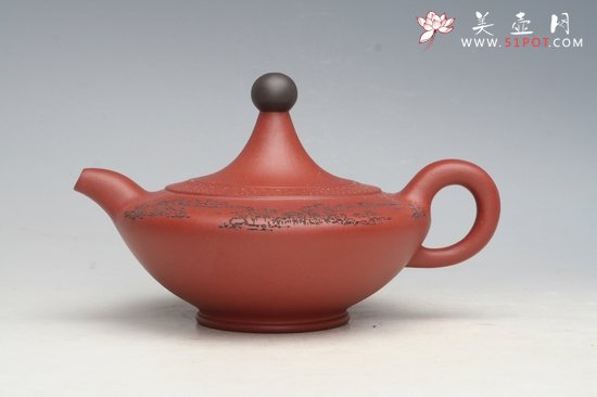 紫砂壶图片：明珠 - 美壶网