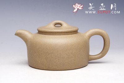 紫砂壶图片：平盖井栏 - 美壶网