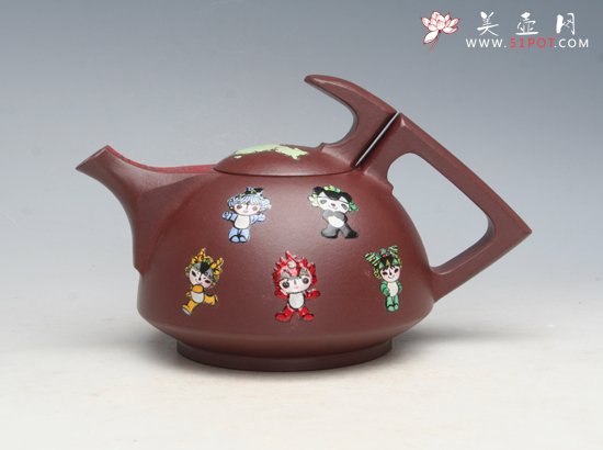 紫砂壶图片：冲（奥运壶） - 美壶网