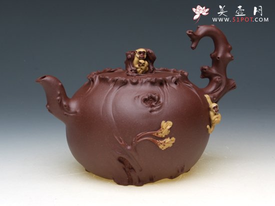 紫砂壶图片：亲情 - 美壶网