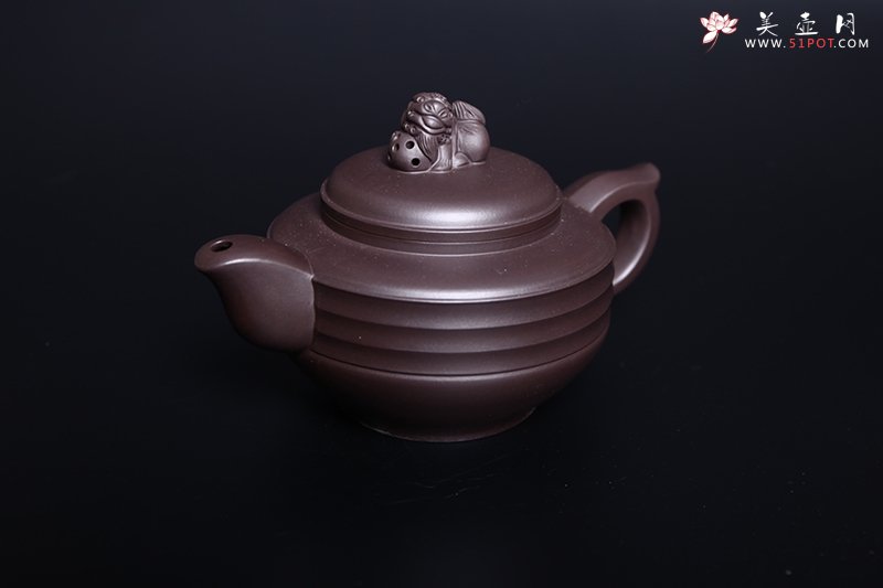 紫砂壶图片：狮球 - 美壶网