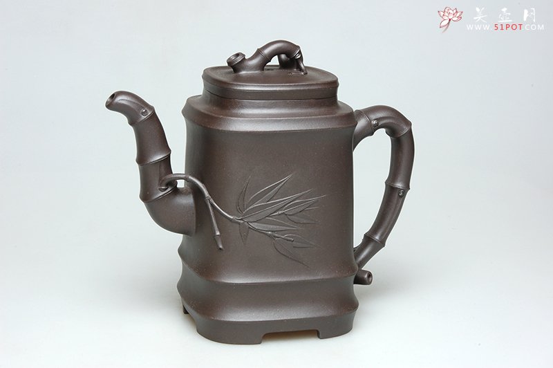 紫砂壶图片：雅竹 - 美壶网