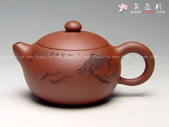 紫砂壶图片：小圆壶 - 美壶网
