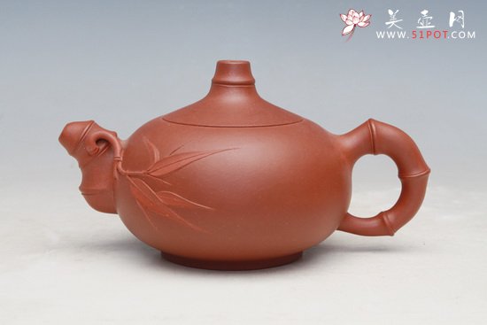 紫砂壶图片：平安竹 - 美壶网