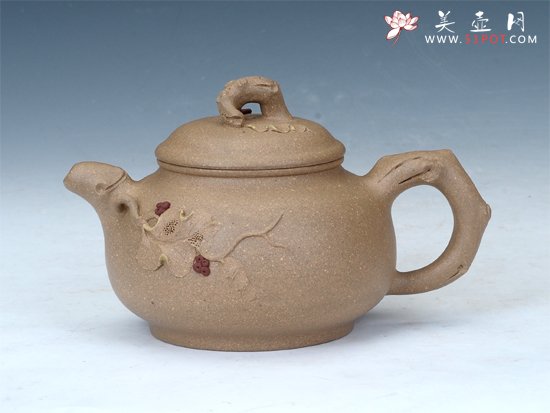 紫砂壶图片：乳鼎葡萄壶 - 美壶网
