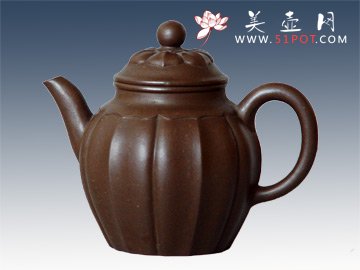 紫砂壶图片：葵菱花佘燕敏 - 美壶网