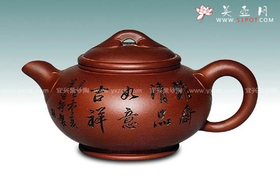 紫砂壶图片：事事如意 - 美壶网