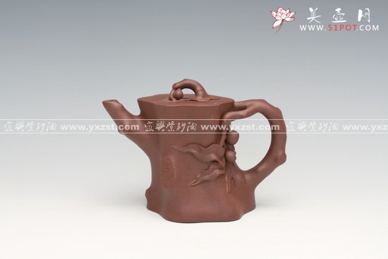 紫砂壶图片：桃桩 - 美壶网