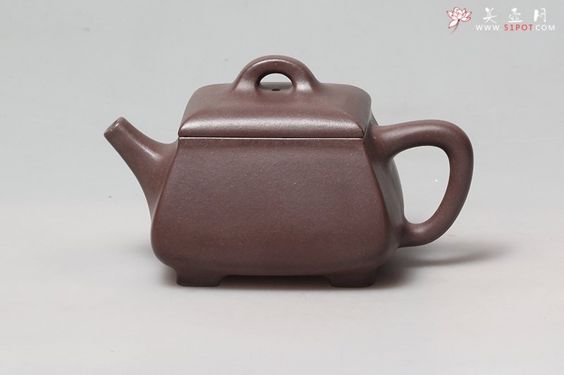 紫砂壶图片：四方石瓢 - 美壶网