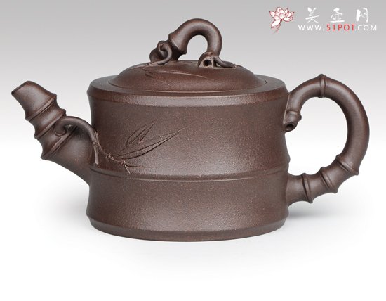 紫砂壶图片：竹段 - 美壶网
