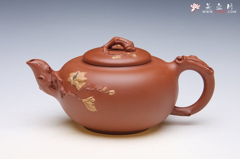 紫砂壶图片：玉兰花香 - 美壶网