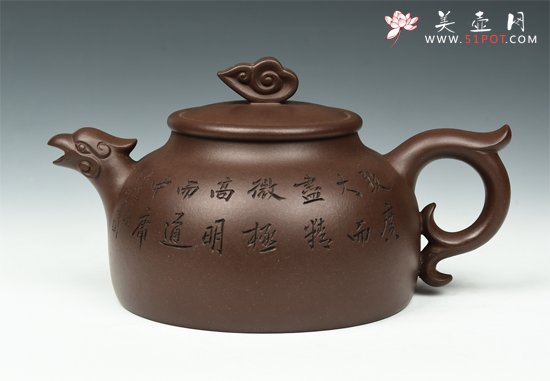 紫砂壶图片：凤鸣 - 美壶网