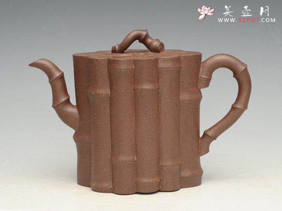 紫砂壶图片：十三竹 - 美壶网