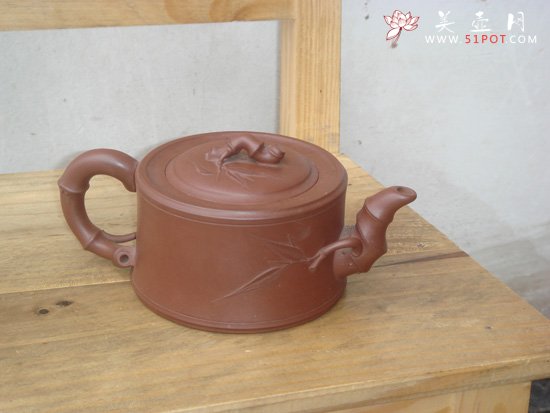 紫砂壶图片：竹段 - 美壶网