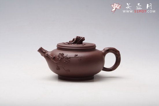 紫砂壶图片：松竹梅系列 - 美壶网