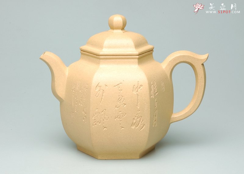 紫砂壶图片：亭方 - 美壶网