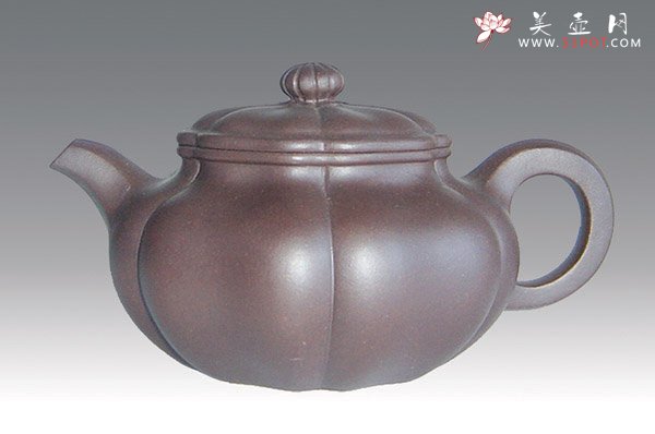 紫砂壶图片：葵仿鼓002 - 美壶网